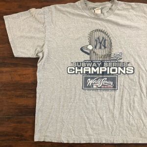 2000 New York Yankees World Series Shirt {XXL}